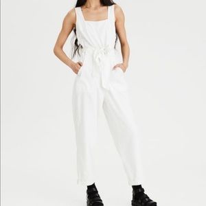 American Eagle Sleeveless Utility Jumpsuit